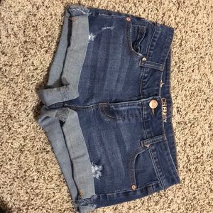 Jean shorts